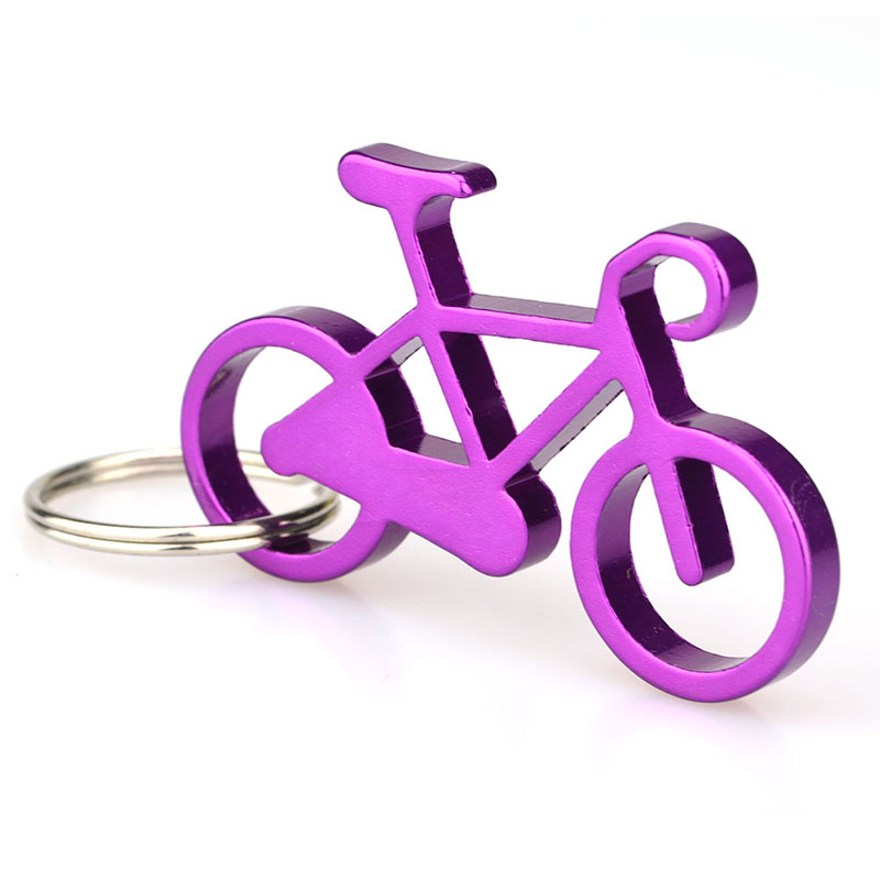 Sublimation Aluminum Keychain Bike Shape Keychain