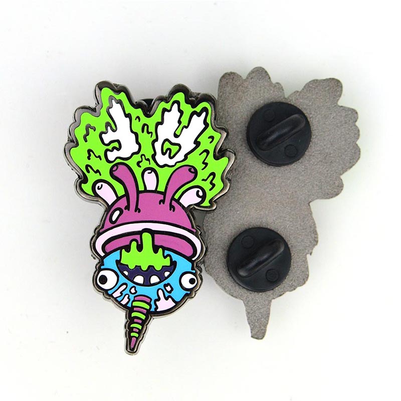 Fashion Broches Pins Stamp Enamel Pins Enamel Lapel Pin Anime