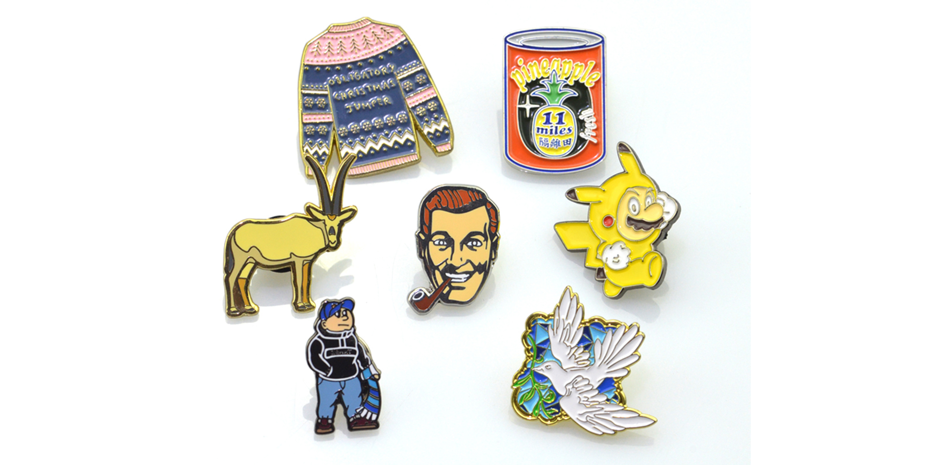 customized metal badges