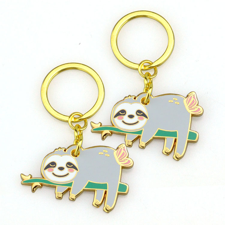 High Quality Keychain Ring Sublimation Keychain Blanks Aluminum