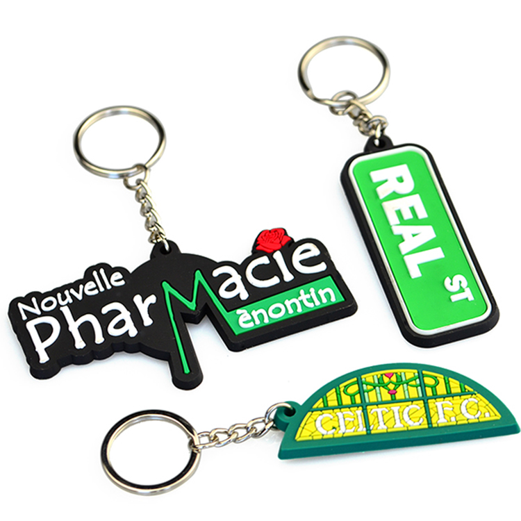 Beautiful Key Chains Personalized And Business Gift Soft Pvc Key Chains