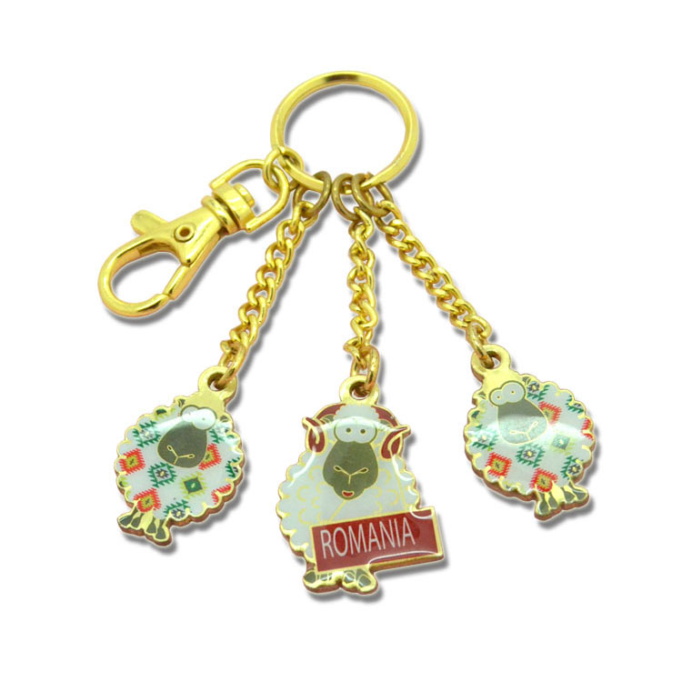 Keyring Engraved Customized Metal Custom Designer Keyring Key Chain