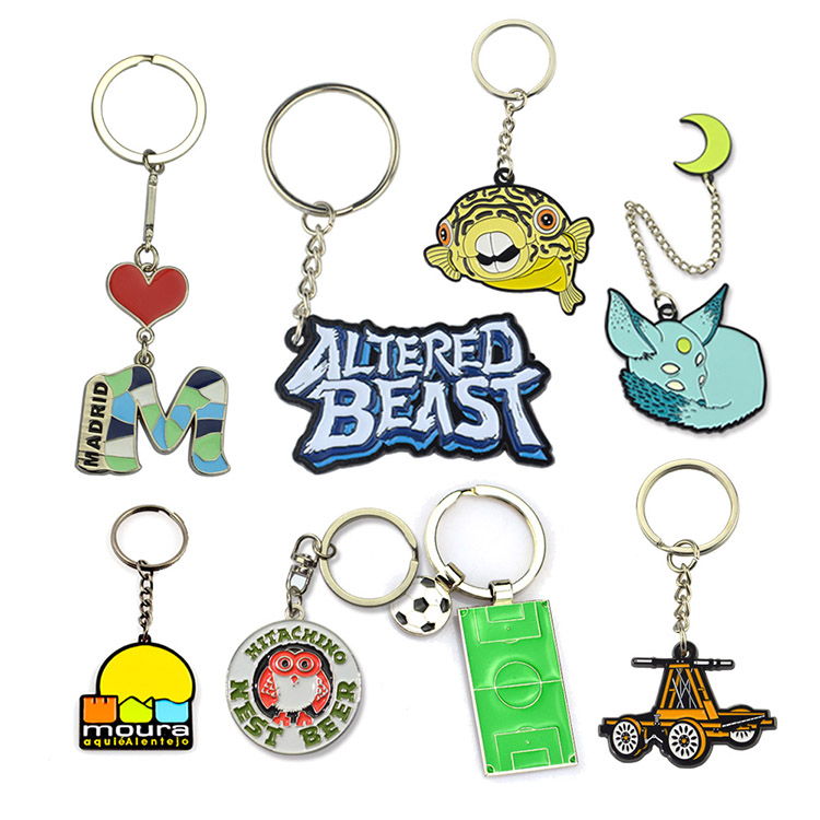 Professional Custom Metal Key Chains Best Seller Metal Logo For Key Chain