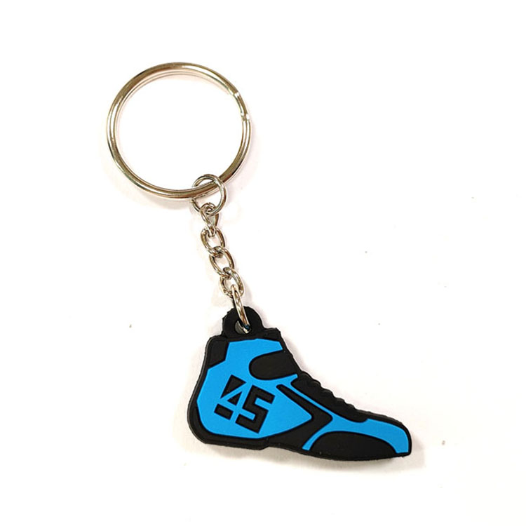 Custom Key Chain High Quality Titanium Die Cut Metal Key Chains