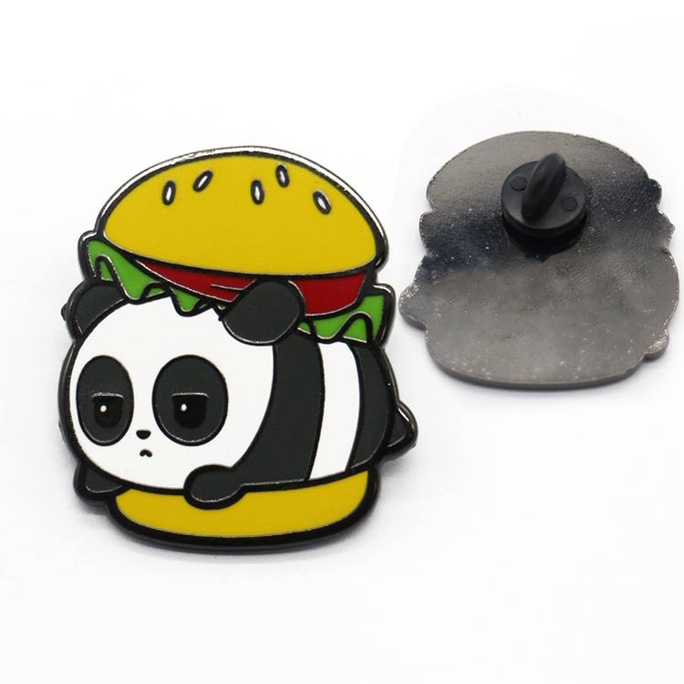Metal Lapel Pin Hard Enamel Badge Without Moq Pin For Clothes With Logo