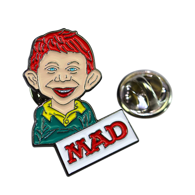 Round Blank Metal Pin Mini Clothes Pins Custom Enamel Pins Anime