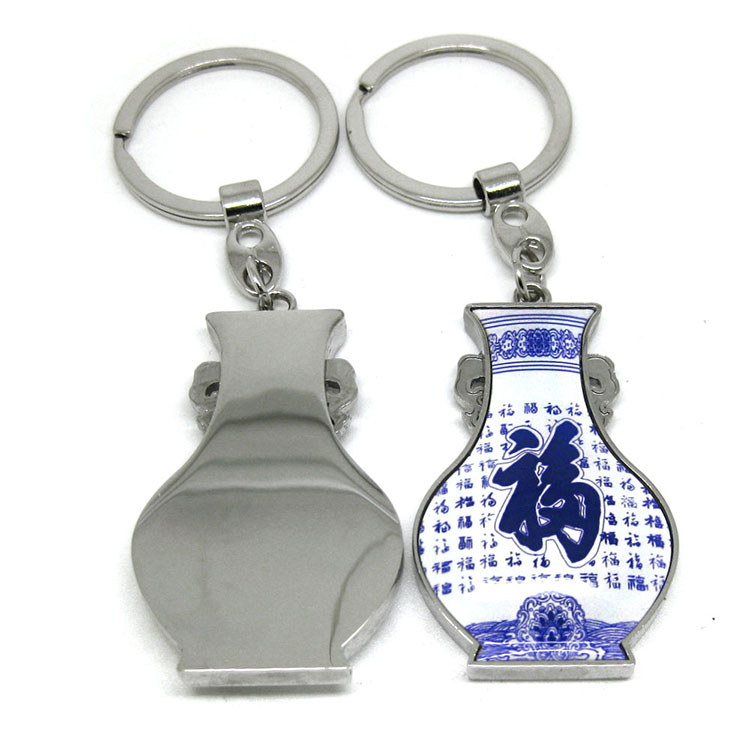 Custom Most Popular Keychains Pretty Keychain Enamel Keychain Plant
