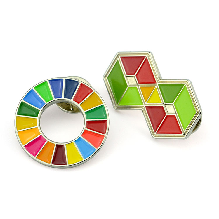 Wholesale Design Mini Brooch Pin Custom Rubber Pin Backs Enamel Pin Maker