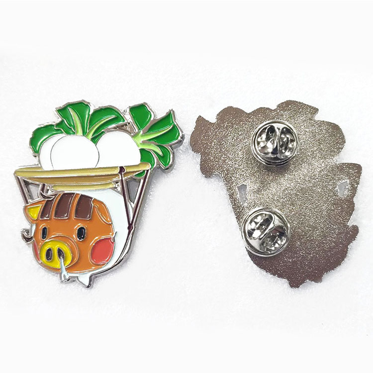 Wholesale Design Mini Brooch Pin Custom Rubber Pin Backs Enamel Pin Maker