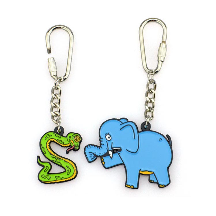 Wholesale Designer Metal Key Chains Manufacturer Anime Metal Key Chain