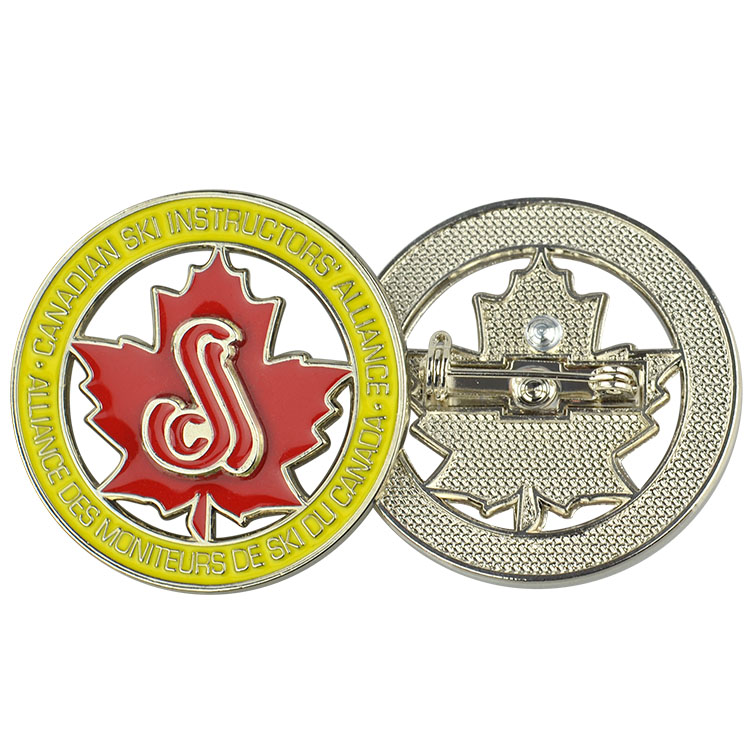 Manufacturer Design Metal Badges 37Mm 2024 Badges Aluminium Custom Badge