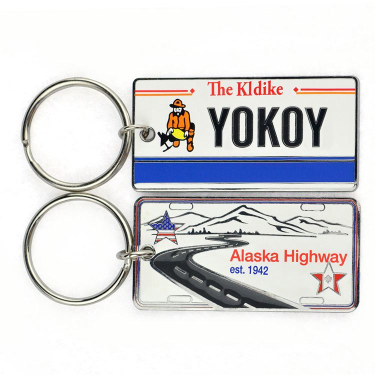 Custom Cute Metal Key Chains Key Chain For Engraving Decorative Key Chain