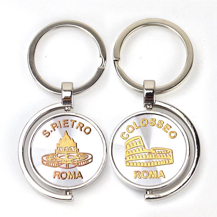 Custom Cute Metal Key Chains Key Chain For Engraving Decorative Key Chain