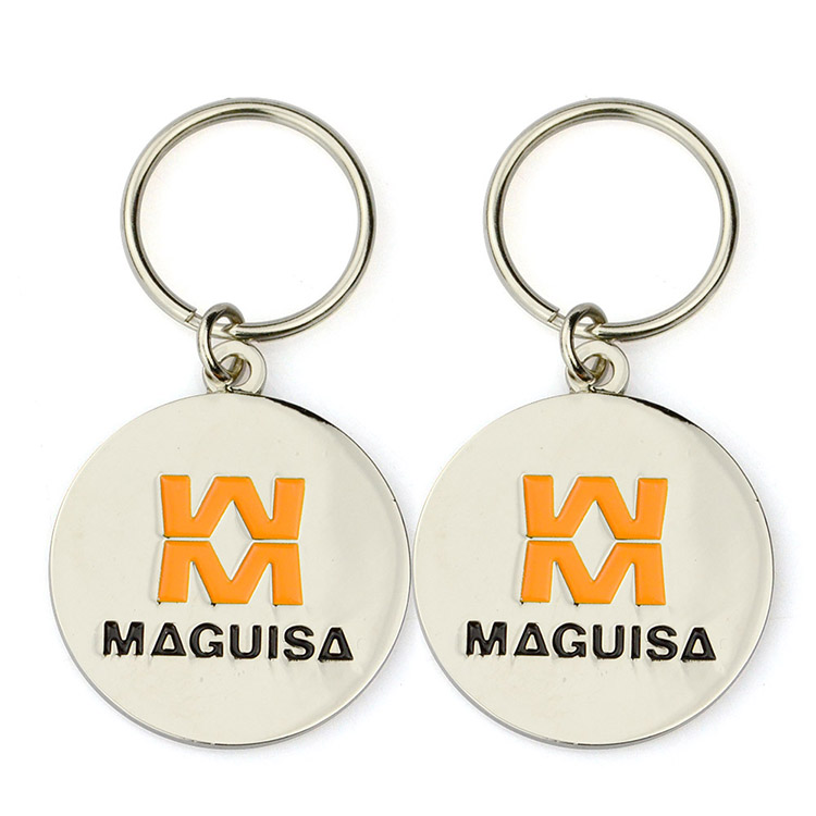 Custom Blanks Keychain Creative Stainless Steel Keychain Luxury Keychain Logo