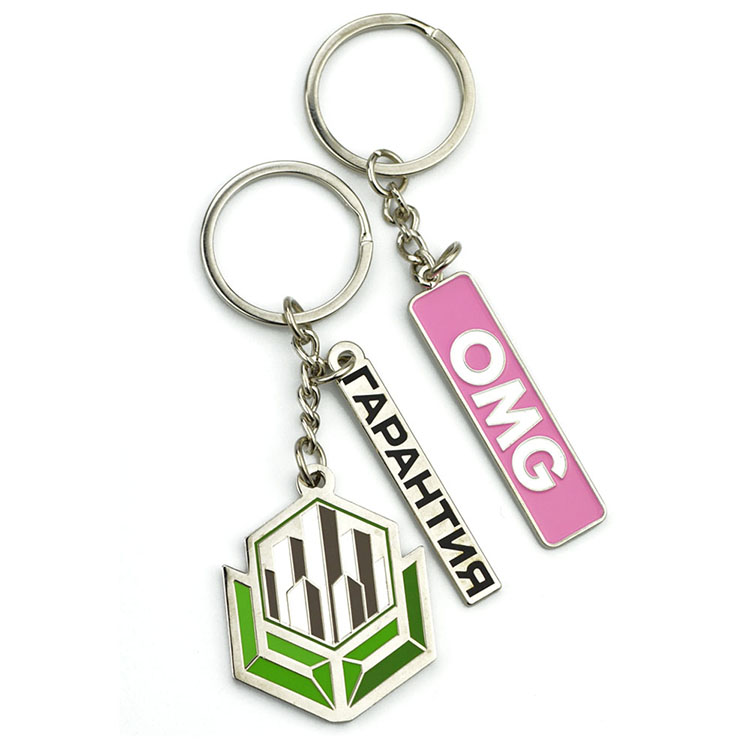 Custom Metal Anime Key Tag Keychain Keychain In Personal Design