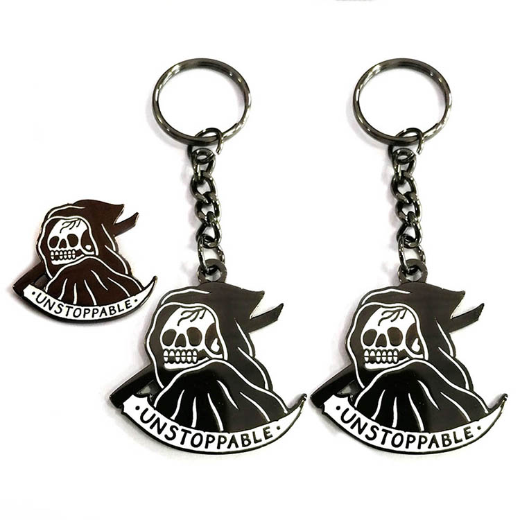 Keychain Own Logo Wholesale Products In Bulk Keychain Cute Stainless Steel Keychain