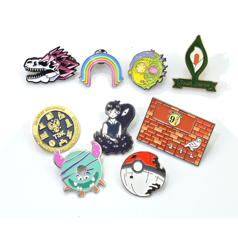Custom Design Logo Metal Pins Wholesale Anime Backing Cards For Pins