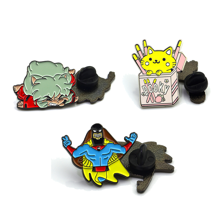 Cheap Enamel Pins Enamel Custom Design Cartoon Metal Lapel Pin Badge