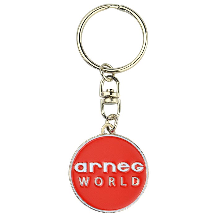 Custom 2D 3D Logo Metal Personalised Key Ring Cute Keychain Charms