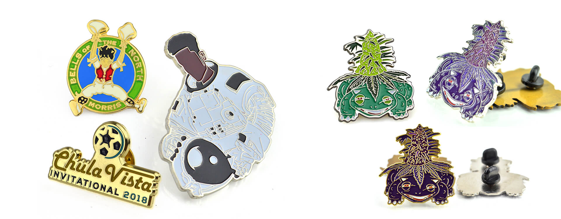 Custom enamel lapel pins