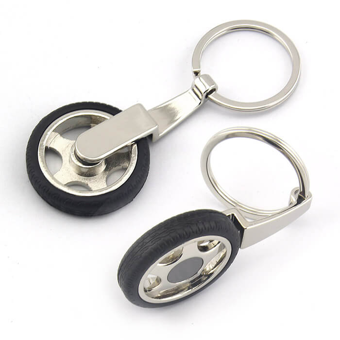 New Keychain 2024 Personalised Key Ring 3D Metal Keychain Custom