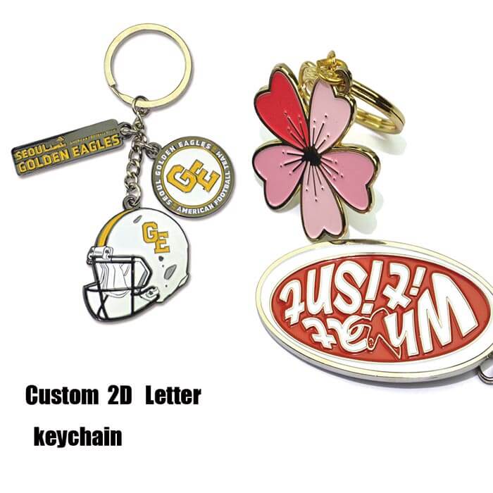Custom Promotional Anime Keychain Accessories Cool Keychains For Guys