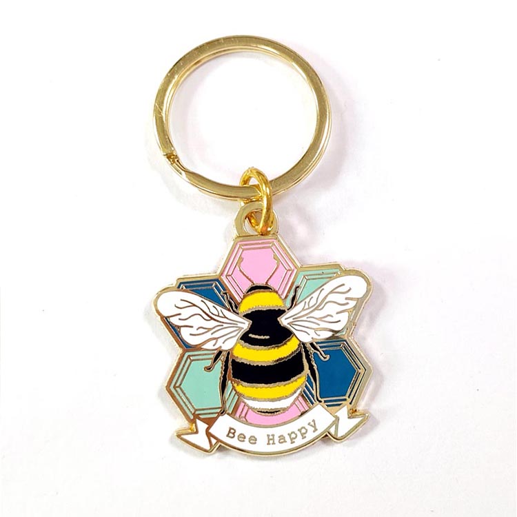 Keychain Custom Logo Personalized Stainless Steel 30Mm Keychain
