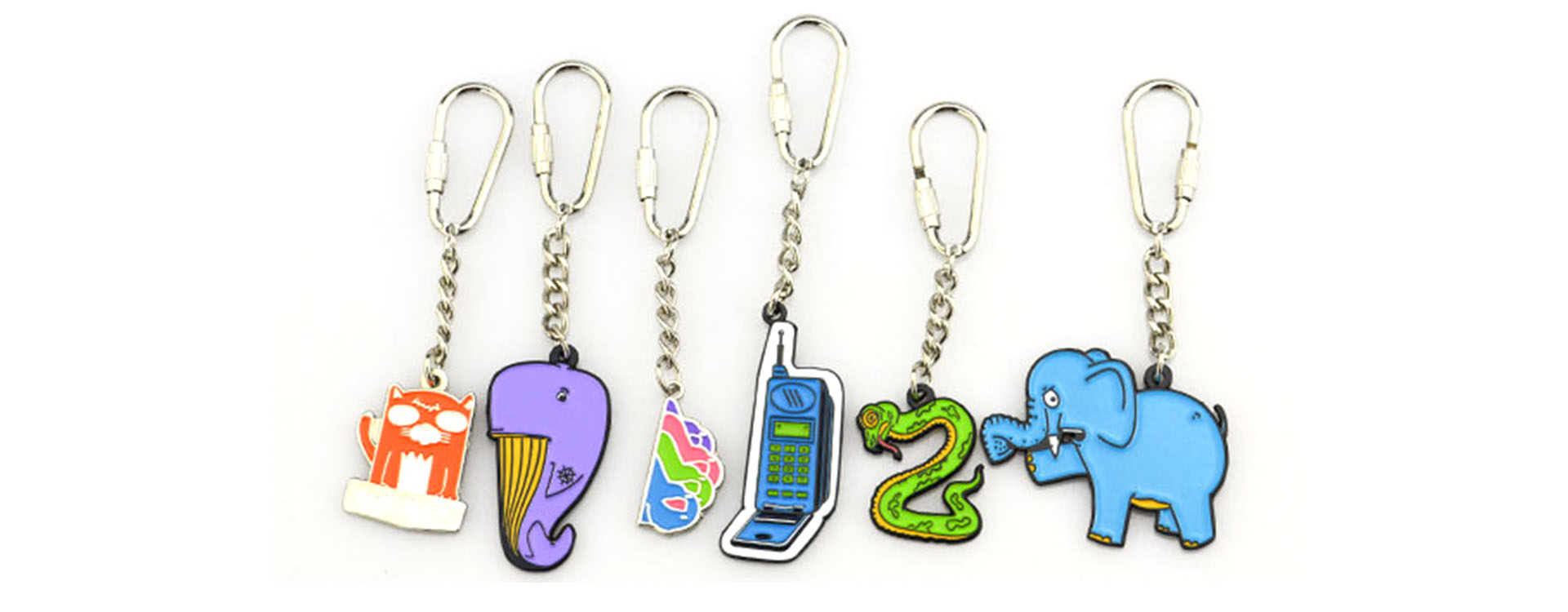 Custom Hard Enamel Keychains