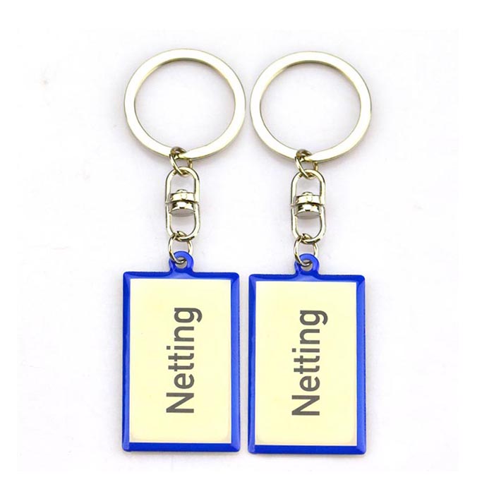 Metal Promotional Keychain Customized Keychain Engraved Keychain Accessories Alloy