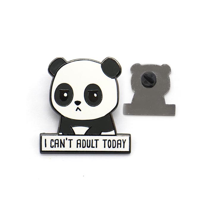 Custom Metal Logo Mini Enamel Pin Funny Pin Badge Wholesale