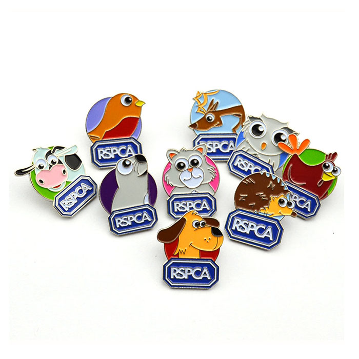 Custom Logo Branding Pin Enamel Pins Set Fashion Pins For Clothes