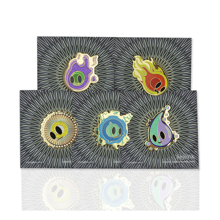 Wholesale Custom Metal Hard Enamel Pin Badge With Backing Cards