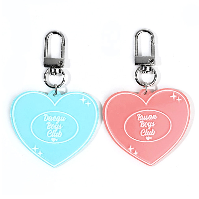 Custom Print Logo Acrylic Keychain Make Your Own Logo Epoxy For Keys