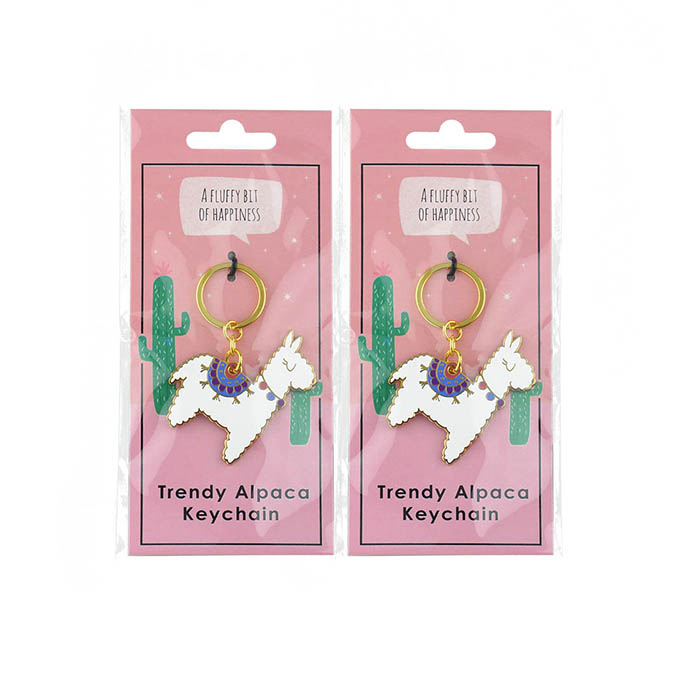 Wholesale Custom Logo Metal Key Chain Maker Cute Enamel Keychain