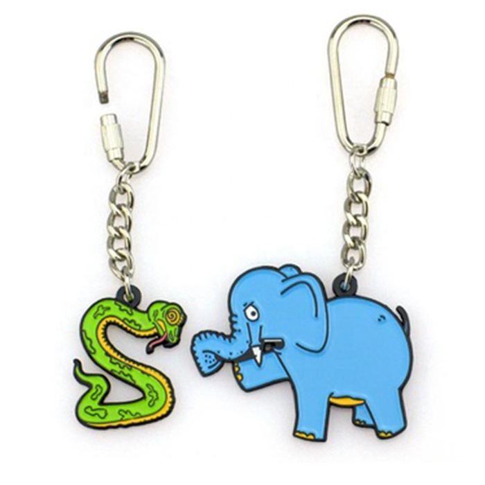 Wholesale Manufacturer Custom Enamel Key Chain New Keychain 2024