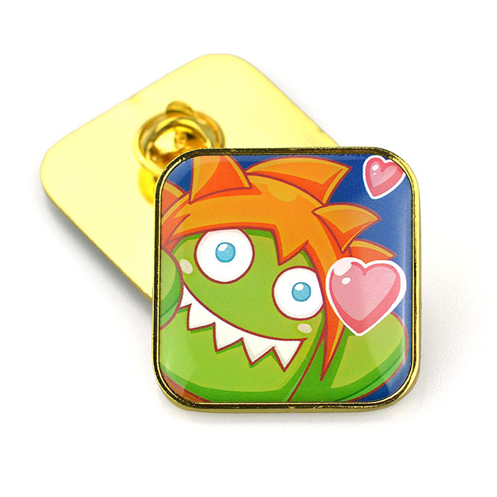 Factory Design Custom Metal Pin Square Pins Mix Anime Pin Stock