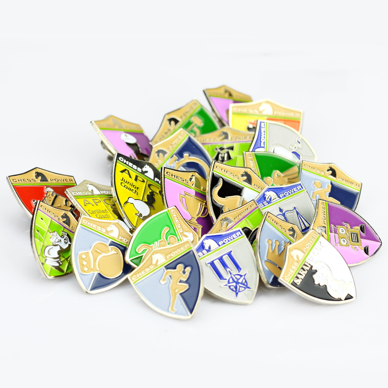 OEM Animal Metal Lapel Pins Badge Fashion Cartoon With Safety Pin Promotion Gifts