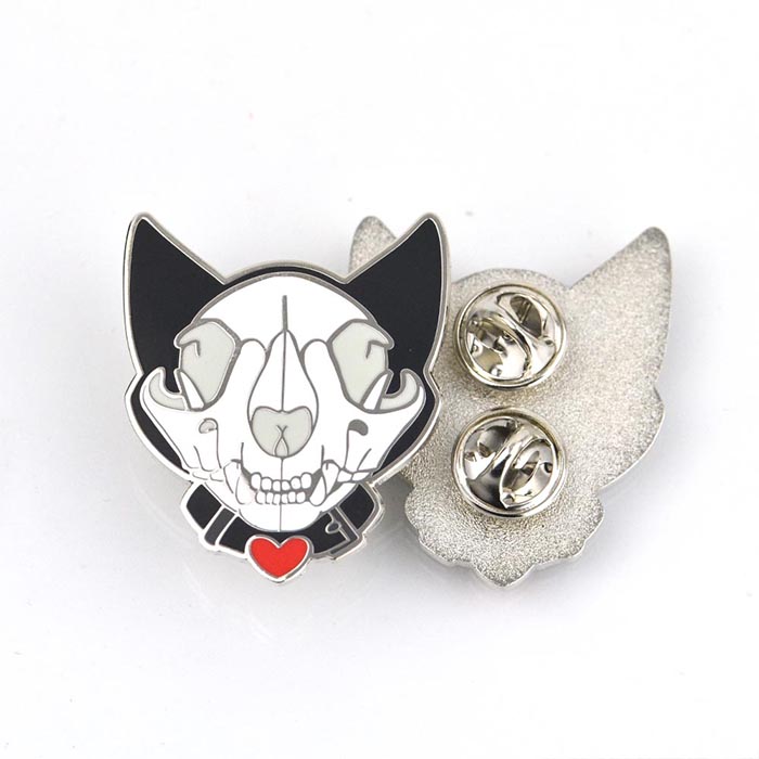 Wholesale Custom Metal Badge Caps With Pins Anime Pin Stock Mini Brooch Pin