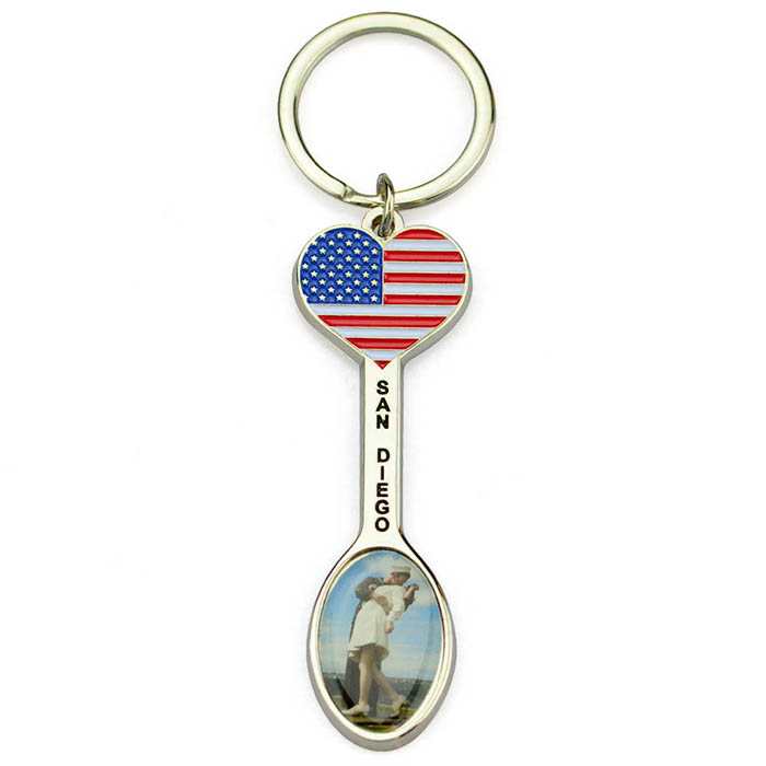 Custom Metal Keychain Set Wholesale Luxury Keychain Engraved