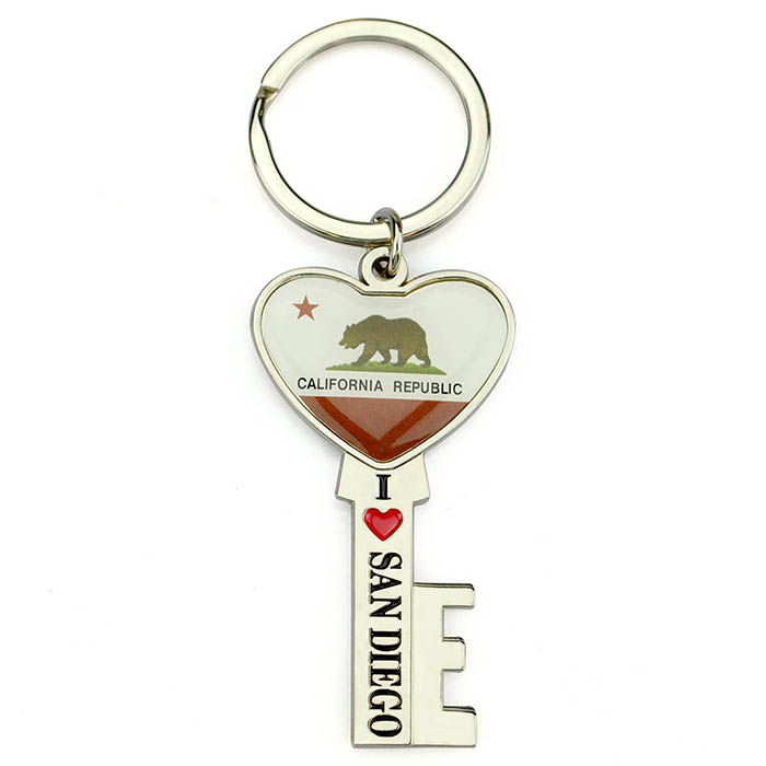Custom Metal Keychain Set Wholesale Luxury Keychain Engraved