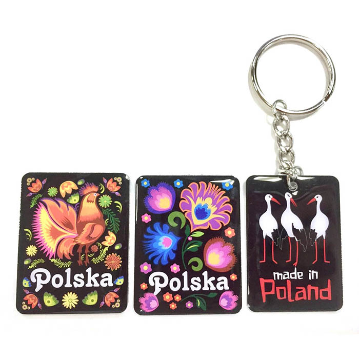 Factory Design Logo Keyrings Metal Custom Logo Key Rings Printed