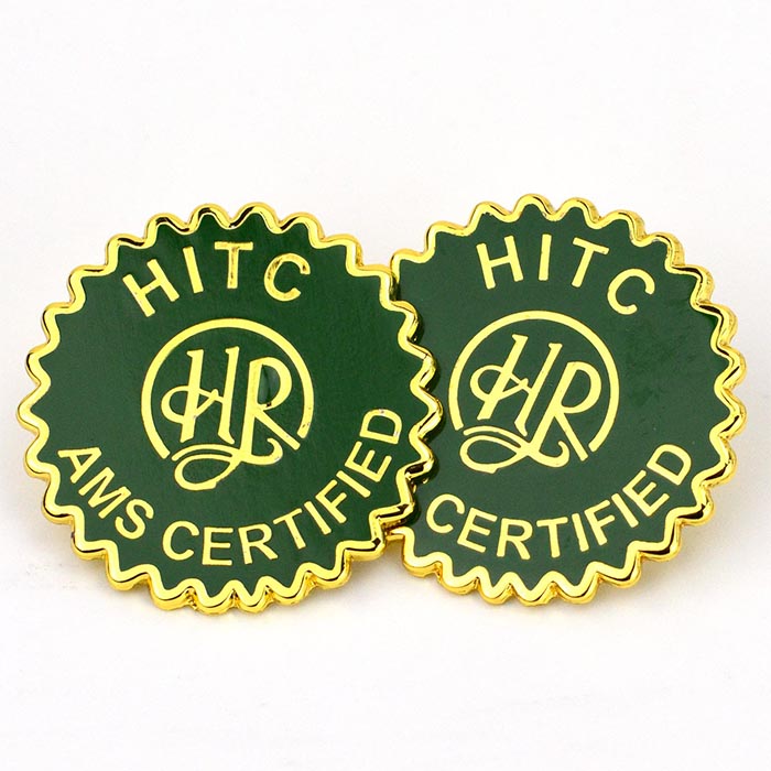 Wholesale Deisgn Custom Pins Metal Logo For Bags Colored Metal Pin