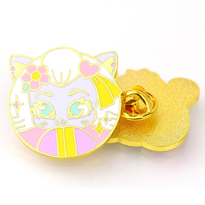Wholesale Deisgn Custom Pins Metal Logo For Bags Colored Metal Pin