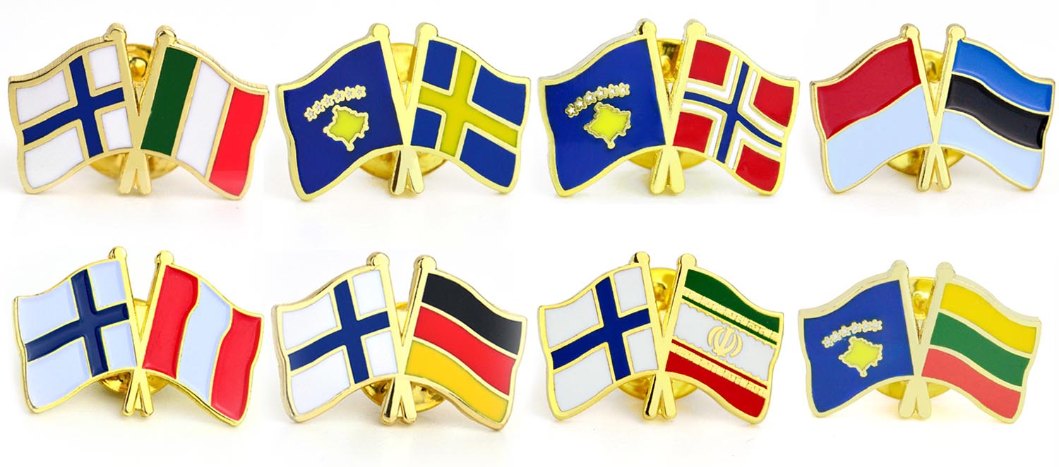 ArtiGifts: Handmade Custom Flag Lapel Pins For Your Uniqueness