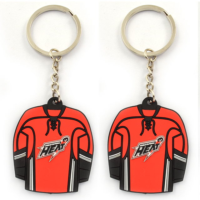 T Shirt Keychain Custom Fashion Clothing Key Rings Soccer Club