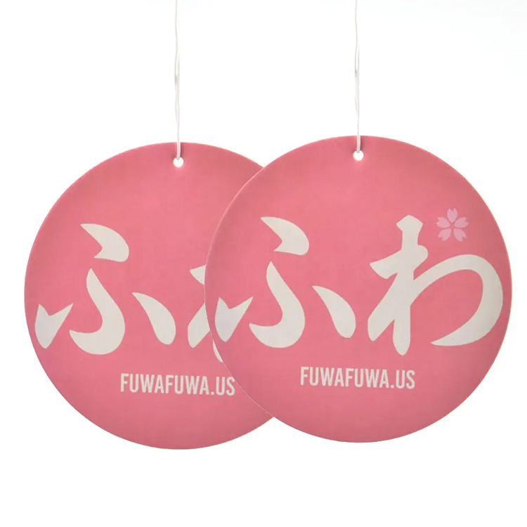 Wholesale Long Lasting Car Air Freshener Hanging All Smell Paper Scented Custom Logo