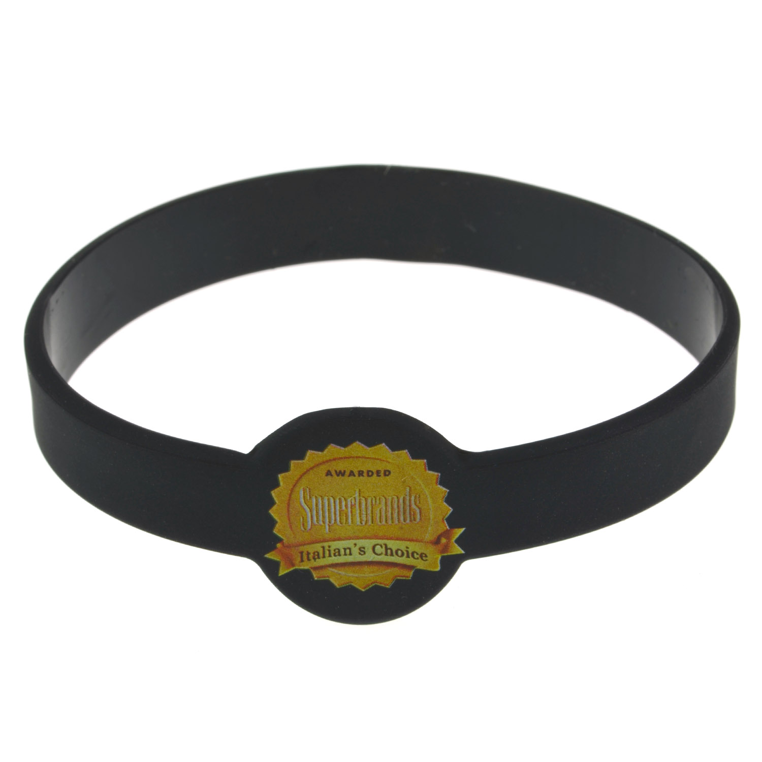 Wholesale High Quality Custom Logo Rubber Wristband Silicone Bracelet