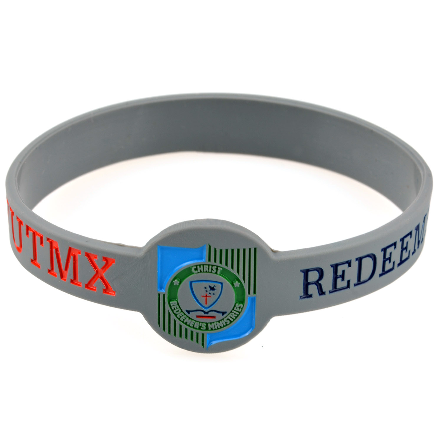 Wholesale High Quality Custom Logo Rubber Wristband Silicone Bracelet