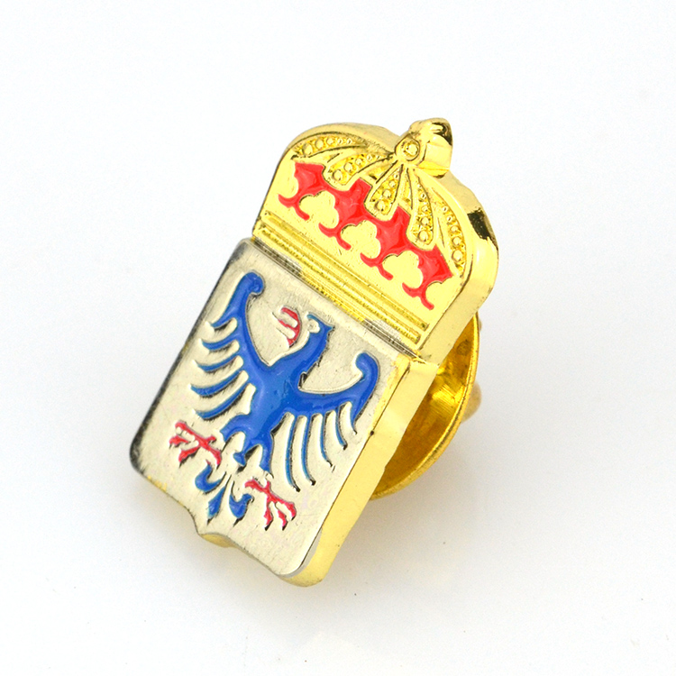 High Quality Souvenir Custom Logo Metal Hard Enamel Badge Fashion Decorative Lapel Pins For Clothes