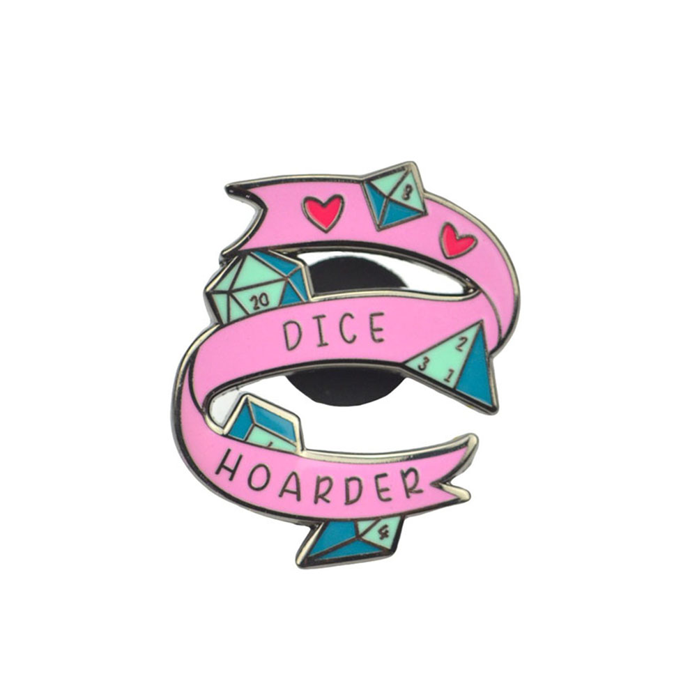 Manufacturing Customized Logo Pink Enamel Pin High Quality Animal Badge Metal Crafts